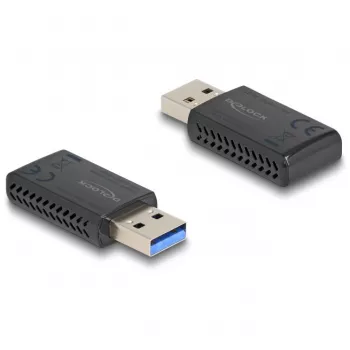 DeLOCK Wi-Fi 6 Dwuzakresowy Klucz USB WLAN AX1800 1201 + 574 Mbps