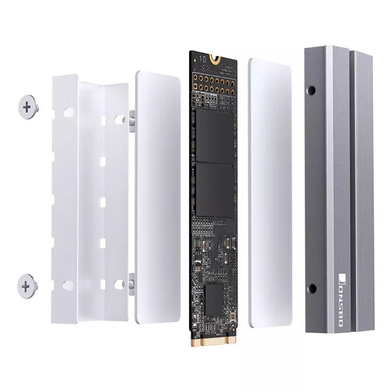 Jonsbo M.2-6 Chłodzenie SSD – szary (M.2-6 GRAY)