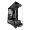 TACENS Mars Gaming MCPRISMA Midi Tower PC case, Czarny, tempered glass, supports ATX/Micro-ATX/Mini-ITX, 2x3.5 inch + 2x2.5 inch bays