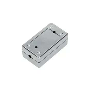 Extralink CAT5E STP Connection Box, Barrel, Connector, srebrny