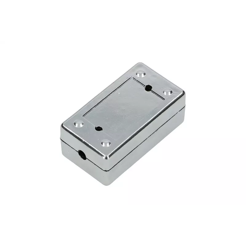 Extralink CAT5E STP Connection Box, Barrel, Connector, srebrny