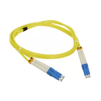 Alantec FOC-LCLC-9SMD-1 Kabel InfiniBand/światłowodowy 1 m LC Żółty