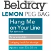 Beldray Peg Bag LA032005LEMFEU7 Lemon Print – wiszący worek na klamerki do prania