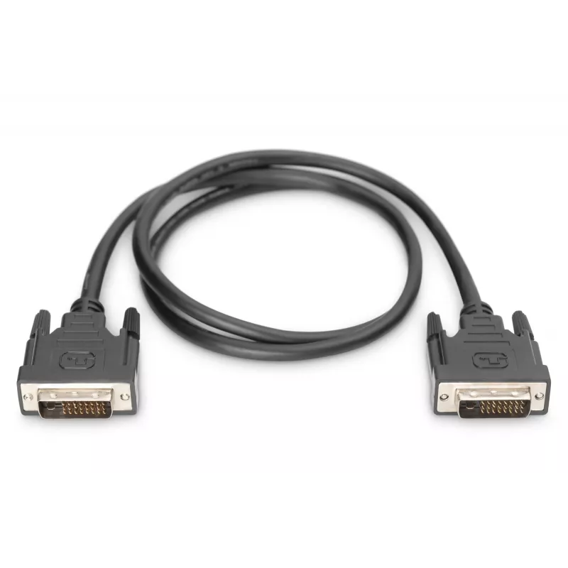 DVI kabel połączeniowy Digitus AK-320108-010-S 1m
