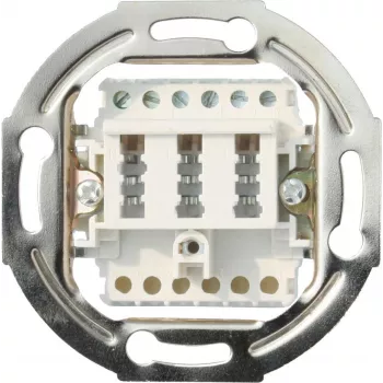 Gniazdo telefoniczne TAE NF/F ShiverPeaks 74051-1W — natynkowe złącze TAE do telefonów analogowych