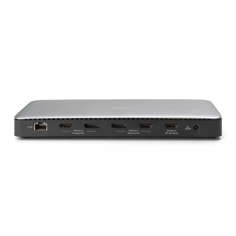 Digitus USB-C docking station 13-port USB 3.2 Gen 2 4K Ultra HD