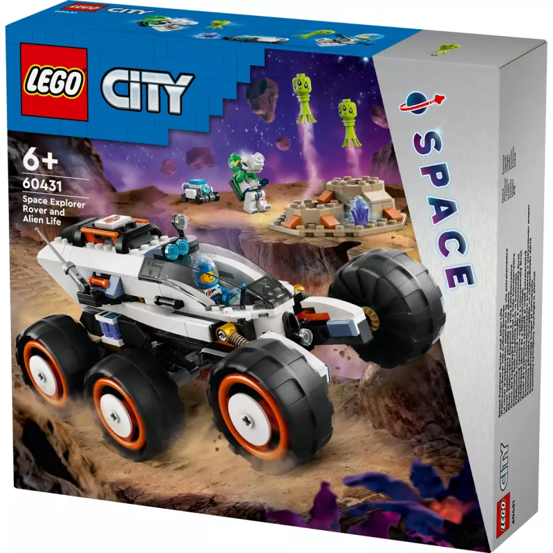 Lego City 60431 Łazik Kosmiczny i Życie Pozaziemskie