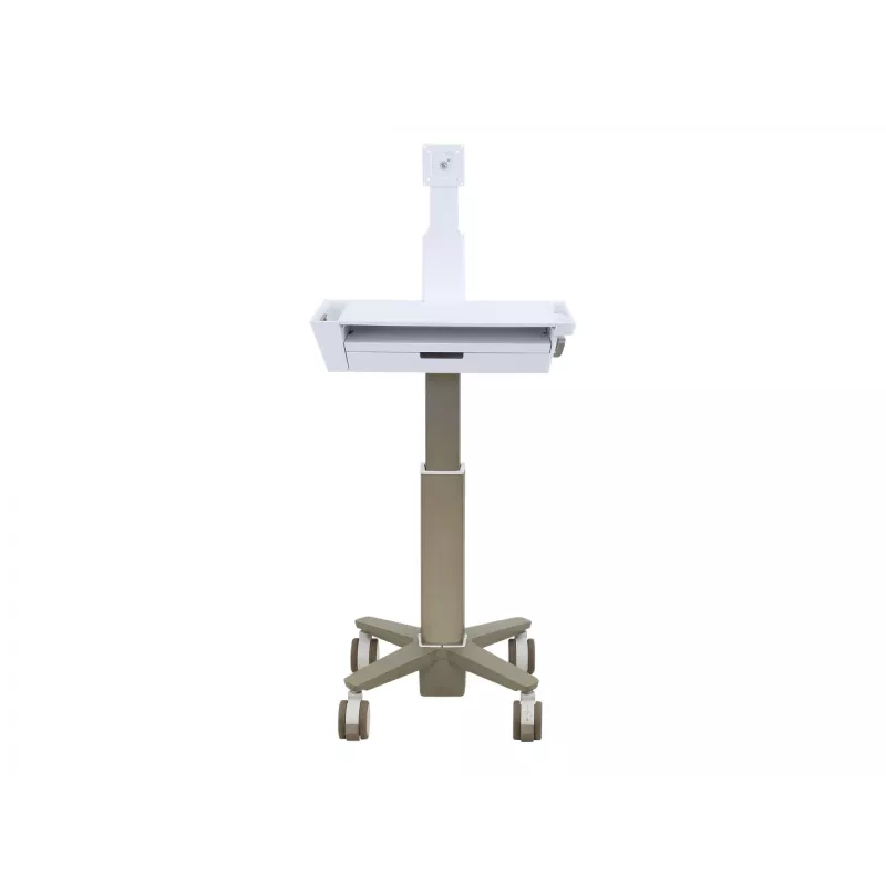 Wózek multimedialny Ergotron CareFit cienki 2.0 szary biały aluminium plastik stal