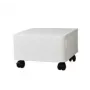 Szafka na papier / podstawa Kyocera CB-365W-B — podłogowa, drewniana, biała, szer. 380 × gł. 410 × wys. 250 mm