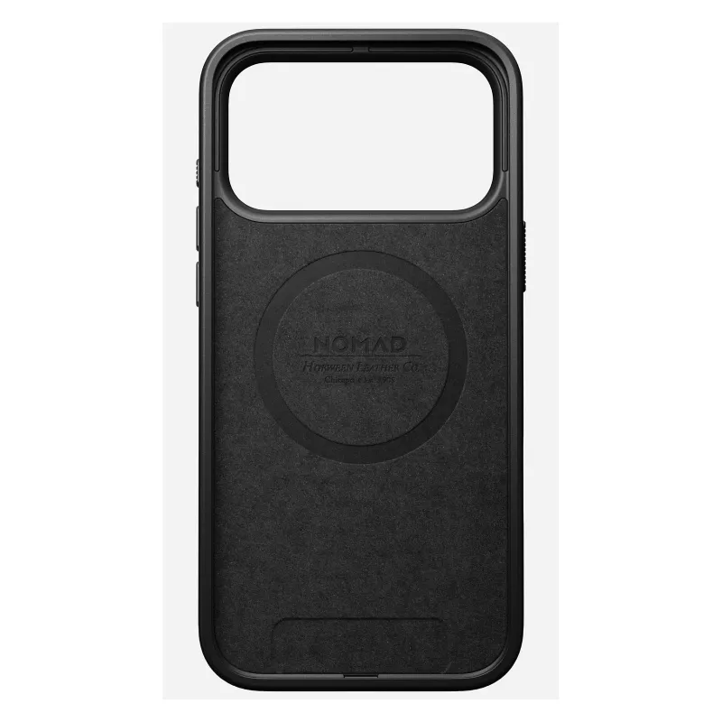 Pokrowiec skórzany Nomad Modern dla iPhone 17 Pro Max (6,9 cala) — Burgundy, skóra+TPU+PC