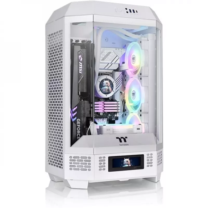 Thermaltake 3.9 inch LCD Screen Kit Czarny for Tower 300 serie and Ceres 330 Hydrangea niebieski