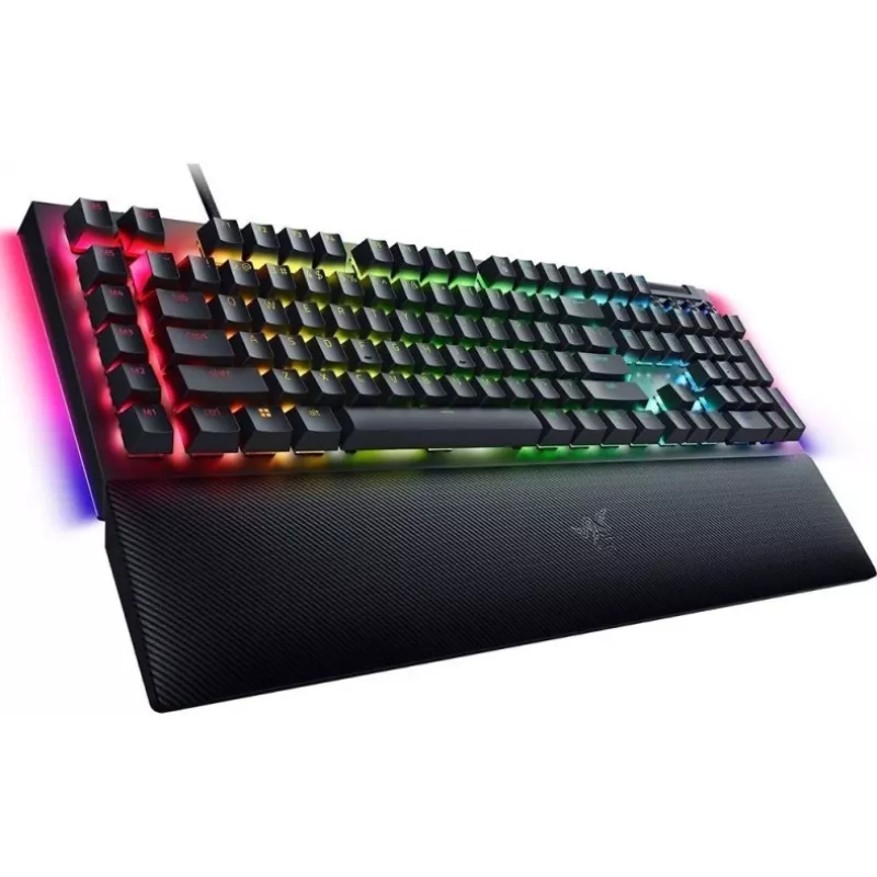 Razer BlackWidow V4 Mechanin? klaviat?ra žaidimams, Green Switch, US išd?stymas, su laidu, Juodas