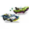 LEGO City zestaw 60415 Pościg radiowozu i muscle cara — 213 elementów, 2 minifigurki, wiek 6+