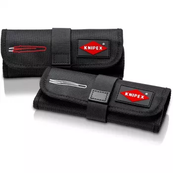 Pęseta Knipex 92 00 02 ze stali nierdzewnej, spiczasta, zakrzywiona, prosta