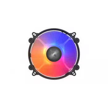 Chłodzenie procesora KRUX Integrator RGB KRX0093 z wentylatorem PWM 120 mm, podświetleniem ARGB, TDP 85 W, obsługą AM4