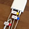 Opaska kablowa etykietująca Label-the-cable LTC 2530 niebieska czerwona żółta