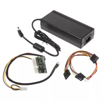 Streacom Nano160 zasilacz 160 W 24-pin ATX ATX Wielokolorowy