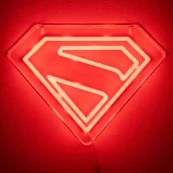 Neon LED do montażu na ścianę Paladone Superman PP14478SMTVN, dekoracyjny znak ścienny