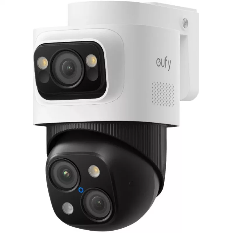 Rejestrator NVR do monitoringu Eufy S4 Max — 8-kanałowy, 4K (3840×2160), HDD 2 TB (do 16 TB), Czarny/Szary/Biały