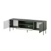 Cama EF TRESSE szafka RTV 180x40x54.5 matowy zielony