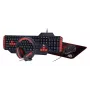 Klawiatura gamingowa GEMBIRD GGS-UMG4-02 104-klawiszowa pełnowymiarowa USB QWERTY US English z myszą, czarna