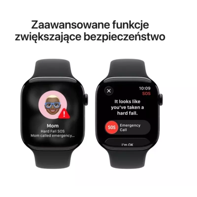 Smartwatch Apple Watch Series 11 GPS + Cellular 46mm Koperta Tytanowa Szary Pasek