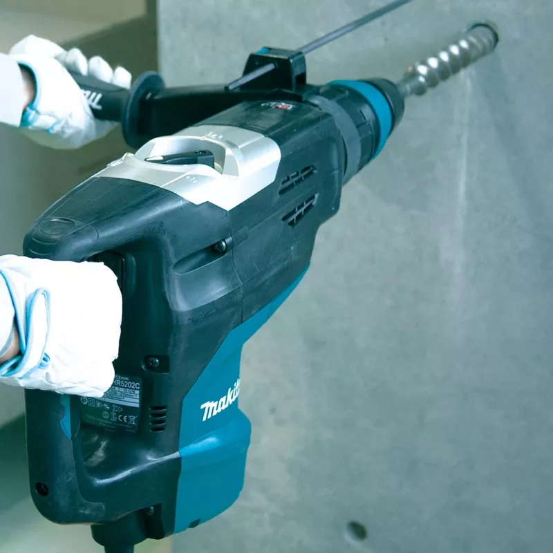 MAKITA HR5202C młotowiertarka SDS-MAX 20J 1510W Czarny, Niebieski