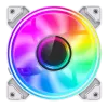 Gamemax | Wentylator obudowy | DUAL RING INFINITY | Biały