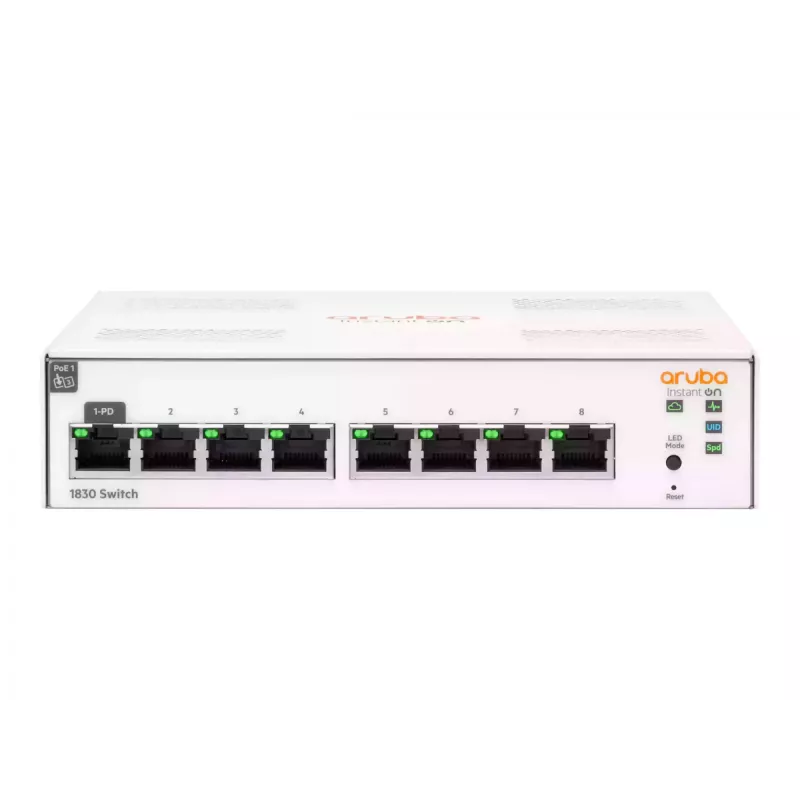 HPE Aruba Networking Aruba Instant On 1830 8G Zarządzalny Przełącznik Gigabit Ethernet L2