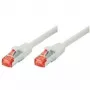 Tecline exertis Connect - Kabel krosowy - RJ-45 (M) do RJ-45 (M) - 5 m - SSTP - CAT 6 - Bezhalogenowy - Szary (71505)