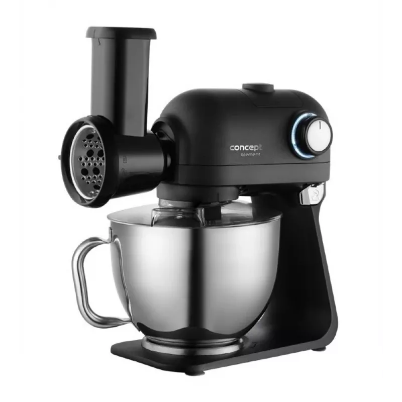 Mikser stojący Concept RM8000 – robot kuchenny 1200 W, czarny