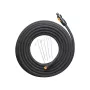 Wąż ogrodowy Fiskars 1025935 — gumowy, 15 m, naziemny, odporny na UV, czarny, Ø 39 mm