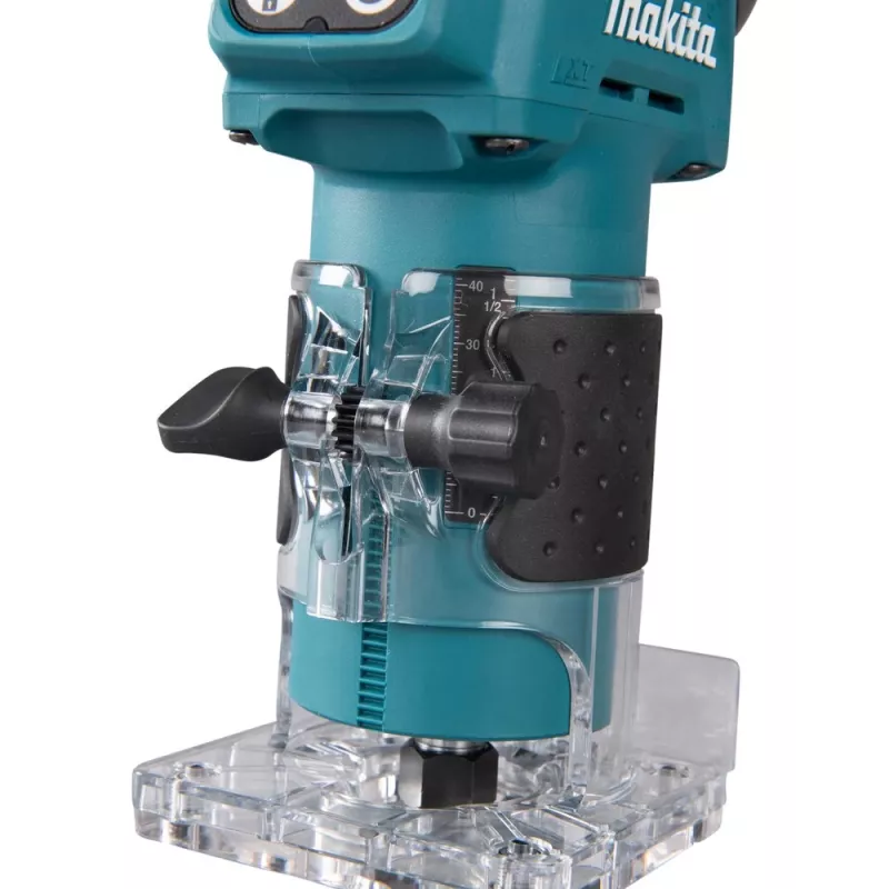DRT52Z Makita 18V LXT bezprzewodowa frezarka górnowrzecionowa bezszczotkowa 1/4 cala - samo urządzenie