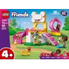Zestaw konstrukcyjny LEGO Friends Plac zabaw dla szczeniąt 42665, 66 elementów, 2 minifigurki, wiek 4+
