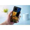Etui iKins do Samsung Galaxy S20 Ultra — czarne, model 'Cafe Terrace'