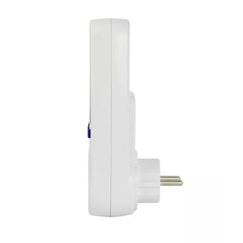 Miernik zużycia energii ESPERANZA ELA103 z wyświetlaczem LCD — 16 A, 3680 W, 230 V, 50–60 Hz