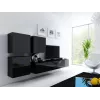 Cama stojak TV VIGO '180' 30/180/40 czarny/czarny połysk
