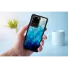 Etui ochronne na telefon iKins do Samsung Galaxy S20 Ultra, niebieskie jezioro/czarne