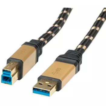 Kabel USB 3.0 ROLINE GOLD Typ A M - B M 3,0 m