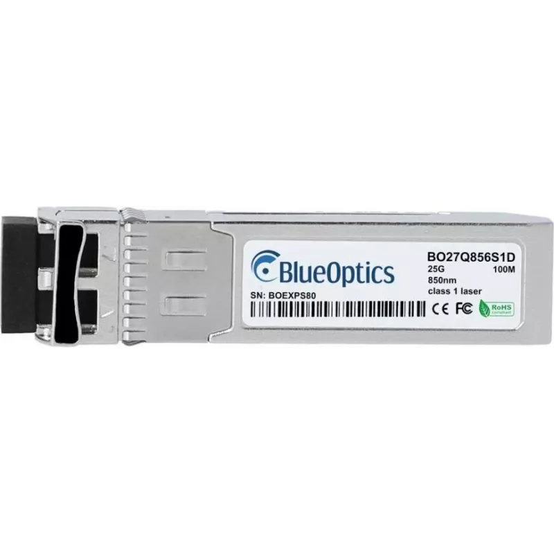 transceiver SFP28 BlueOptics BO27Q856S1D (25GBASE-SR, LC-Duplex, MMF, 850nm, 100m, DDM, 0–70°C)
