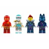 Zestaw LEGO NINJAGO 71808 — 322 elementy, 4 minifigurki, wysokość 160 mm, wiek 7+