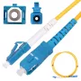 Extralink Patchcord LC/UPC-SC/UPC Single Mode Simplex G652D 1m