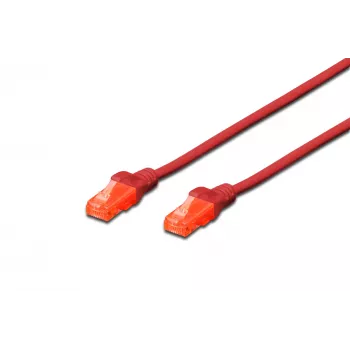 Patch cord Digitus CAT 6 U/UTP LSZH DK-1617-0025/R