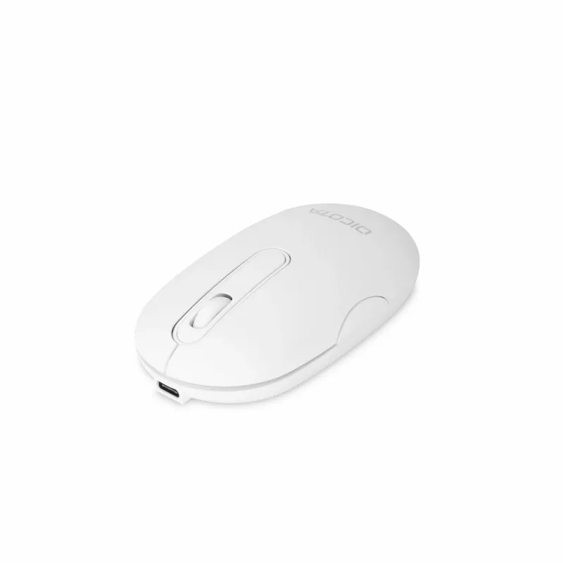 DICOTA D32045 bezprzewodowa mysz optyczna, Bluetooth i 2,4 GHz, 1600 DPI