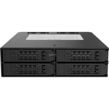 ICY DOCK - ToughArmor - MB994SP-4S - Backplane SAS/SATA II, beztackowa, 4x SAS/SATA 2,5 cala wewnętrzny do 4x SATA Host - Aluminium - czarny - SAS/SATA 6 Gbit/s - wentylator 40 mm