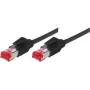 Tecline 718015S Ethernet kabel krosowy Czarny
