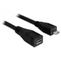 Kabel USB DeLOCK 83248 USB 2.0 1 m Micro-USB B Czarny