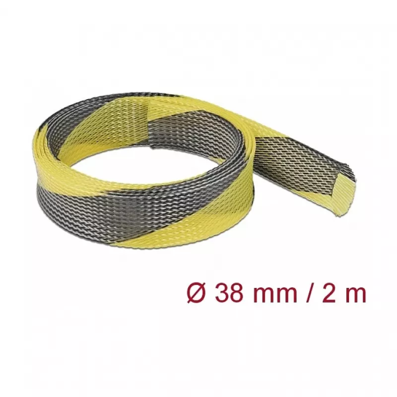 Osłona na kable DeLOCK 20752 Czarno-żółta