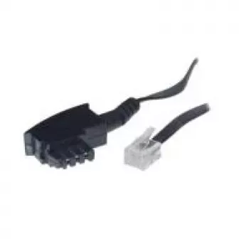 S/CONN 10m TAE-F - RJ11 Czarny Przezroczysty ShiverPeaks