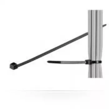 Microconnect CABLETIE4 opaska kablowa Drabinkowa opaska kablowa Czarny 100 szt.